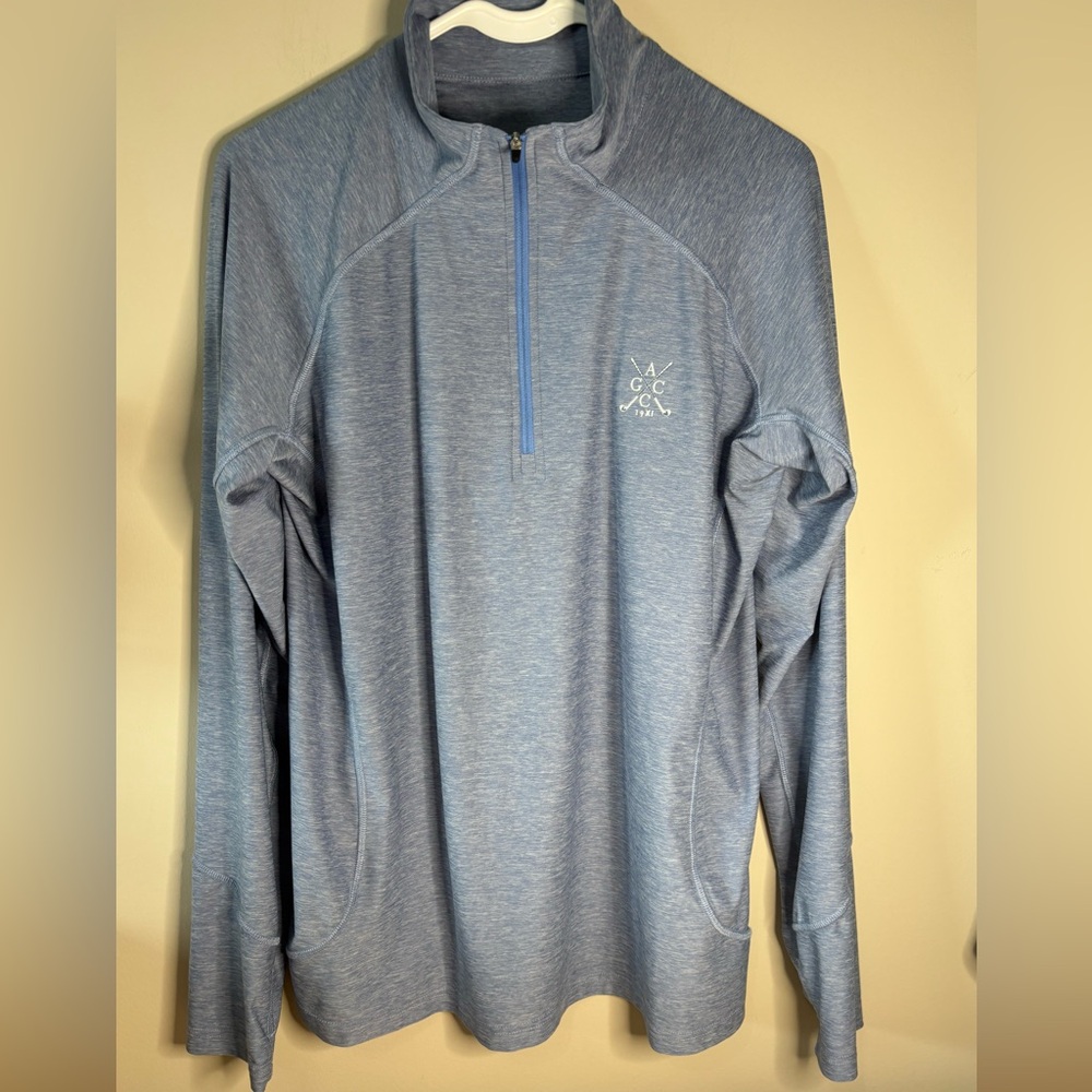 Straight Down Women’s Quarter-zip AGCC hit on front size XL